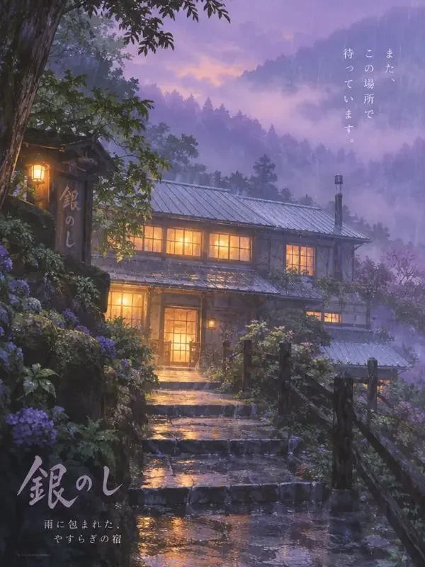 银雨旅馆 - 尘柚漫画剧场版封面