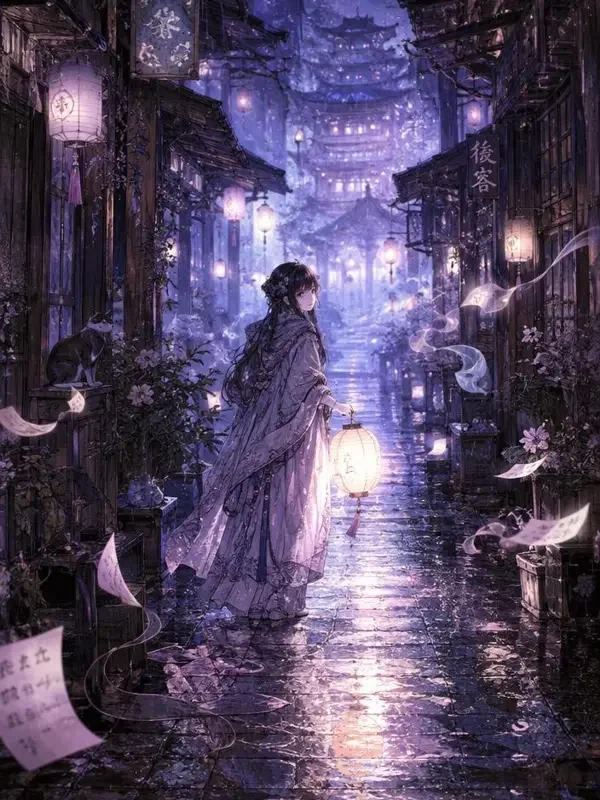 提灯夜行 - 尘柚漫画漫画连载封面